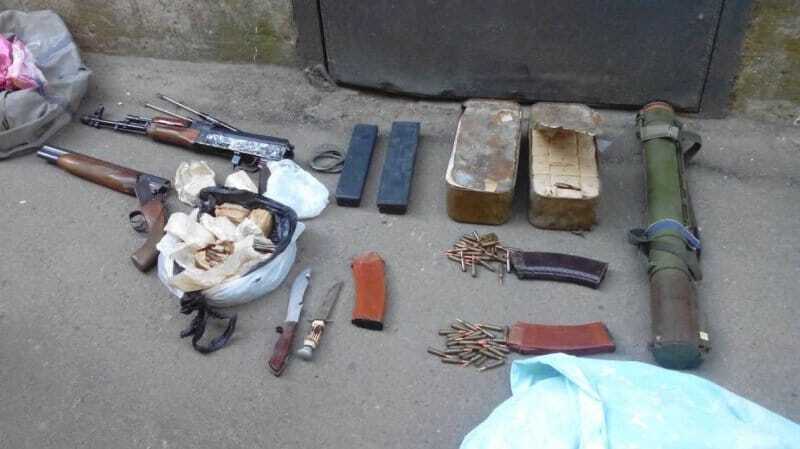 В Одессе правоохранители изъяли внушительный арсенал оружия