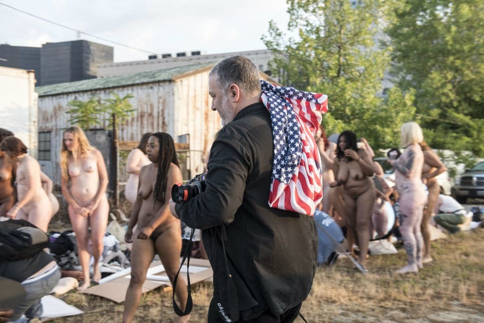 У США сто голих жінок взяли участь в акції проти Трампа