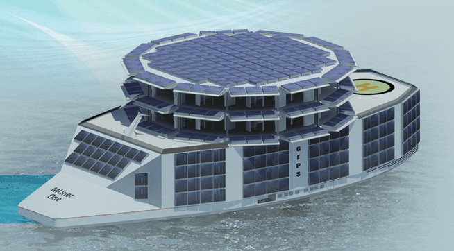 Во Франции создадут ультрасовременную плавучую солнечную электростанцию