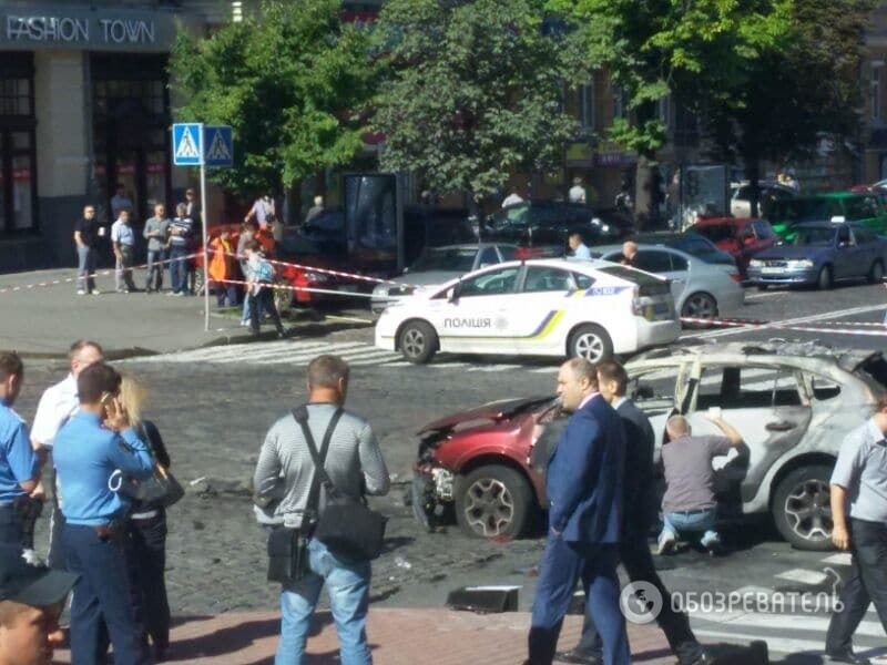 Купа обгорілого заліза: який вигляд має підірване авто, в якому загинув Павло Шеремет