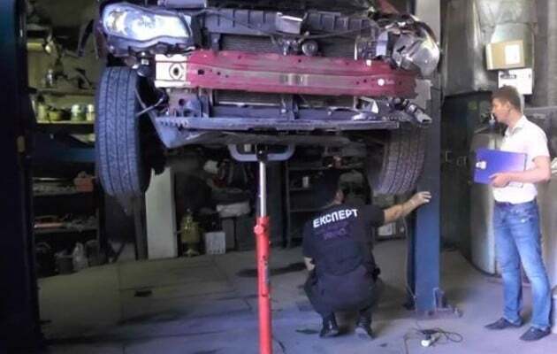 В Авакова показали фото з огляду авто, в якому підірвали Шеремета