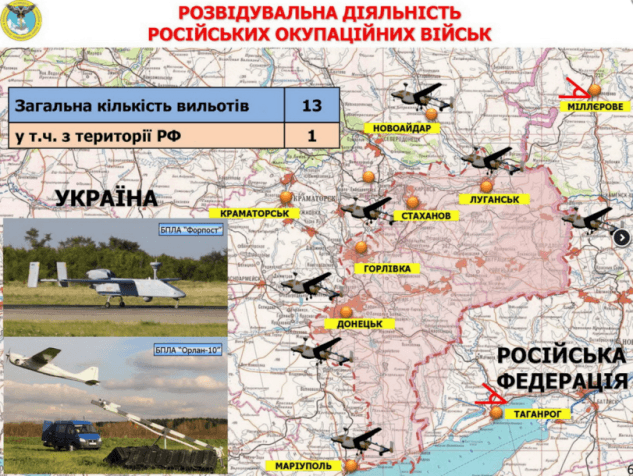 Оприлюднено місця дислокації та дані російських найманців, які воюють на Донбасі