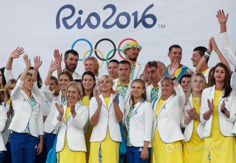 Україна урочисто провела олімпійську збірну на Ігри в Ріо