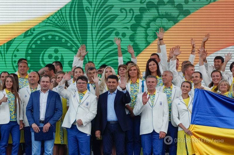 Україна урочисто провела олімпійську збірну на Ігри в Ріо