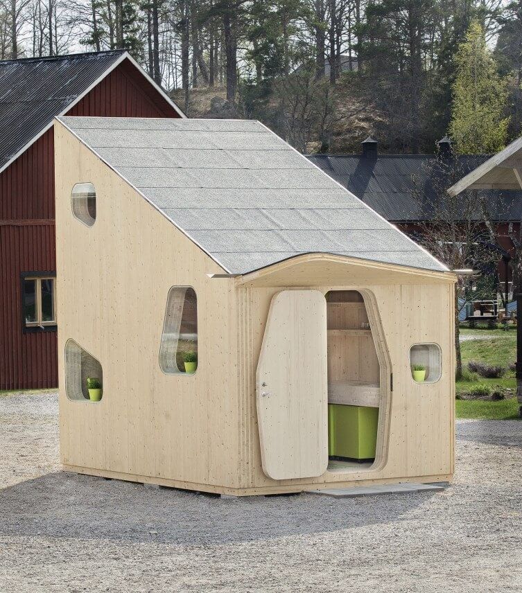10 м² счастья: архитекторы спроектировали маленький, но комфортный дом для студентов. Фото