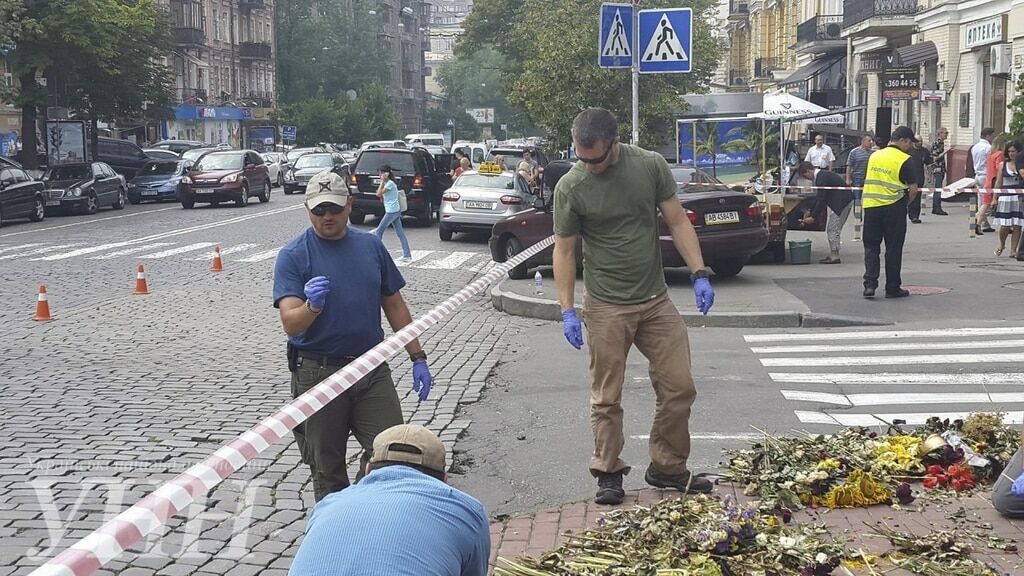 На место убийства Шеремета прибыли иностранные эксперты - СМИ