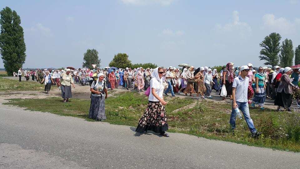 Хресна хода УПЦ МП під Києвом: усі подробиці, фото, відео