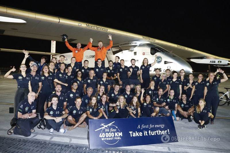 Миссия выполнена: самолет на солнечных батареях завершил кругосветное путешествие. Фоторепортаж и видео