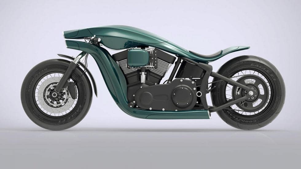 Harley-Davidson будущего: футуристичный внешний вид мотоцикла с духом "винтажности". Фото