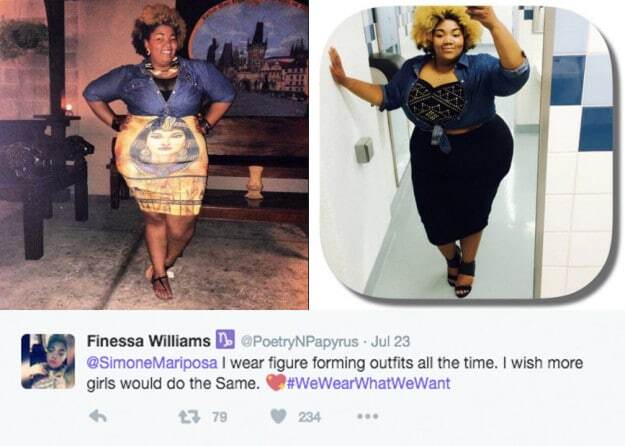 "Мы носим, что хотим": модель plus-size призвала пышных женщин не стесняться своих форм