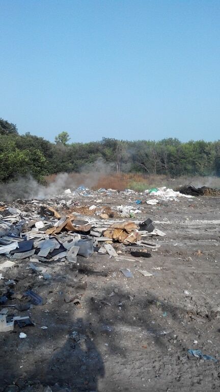 Пожежу на сміттєзвалищі на Київщині загасили