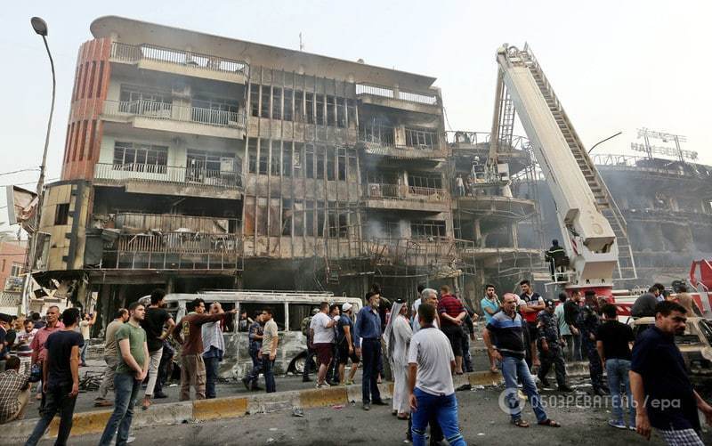 У Багдаді стався подвійний теракт: кількість жертв зросла до 172. Фоторепортаж