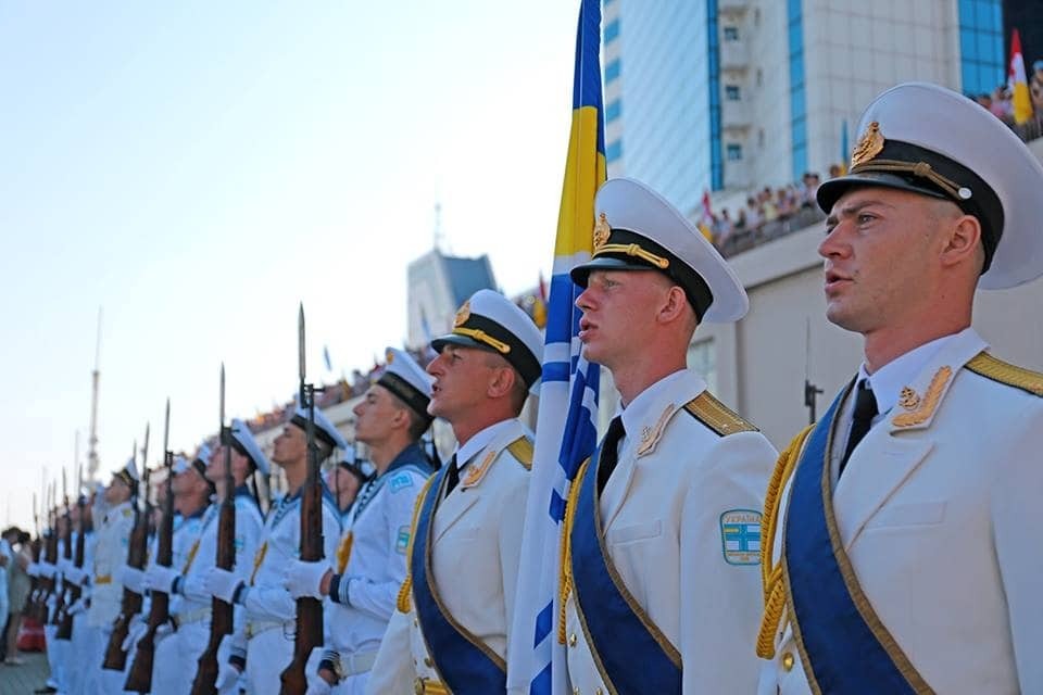 "Смотри, Севастополь": появились яркие фото празднования Дня ВМС в Одессе