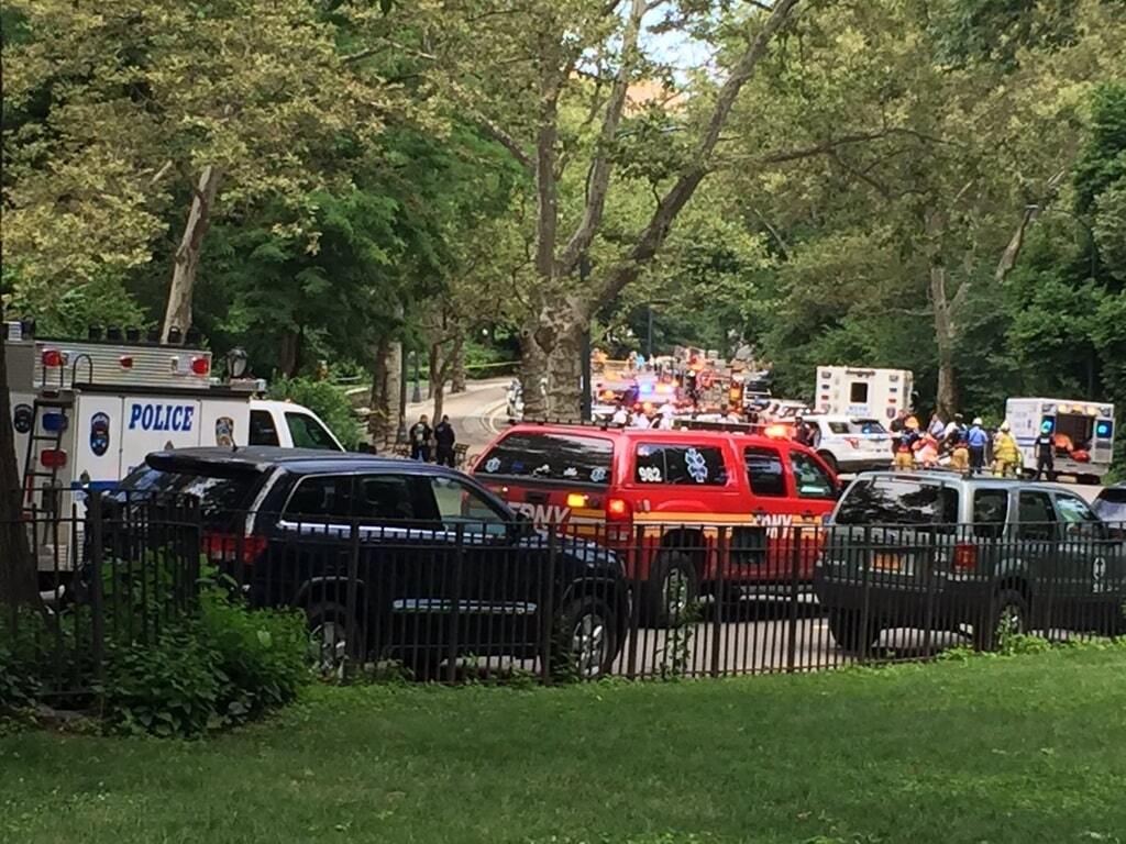 Центральный парк Нью-Йорка потряс мощный взрыв, есть жертвы
