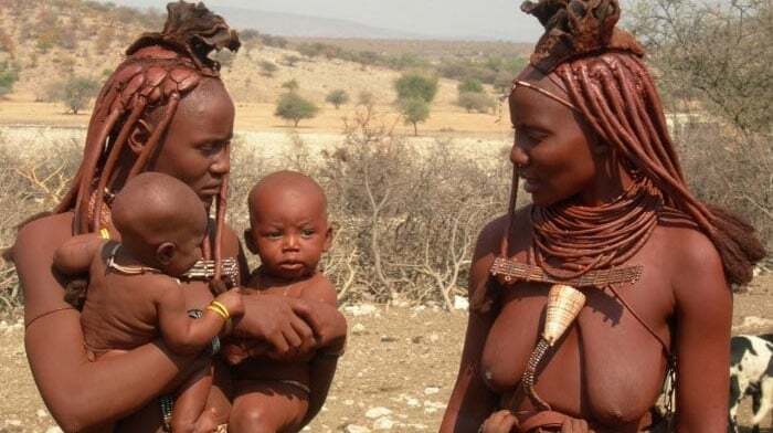 Племя химба в Намибии: фото самых красивых людей "черного" континента