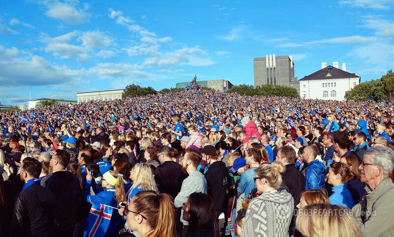 Євро-2016. Герої повернулися! Як збірну Ісландії зустріли на батьківщині