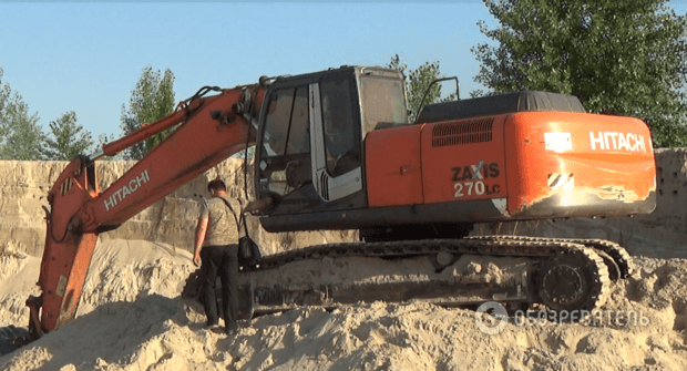 Незаконная добыча песка на Киевщине: облсовет назначил срочное заседание