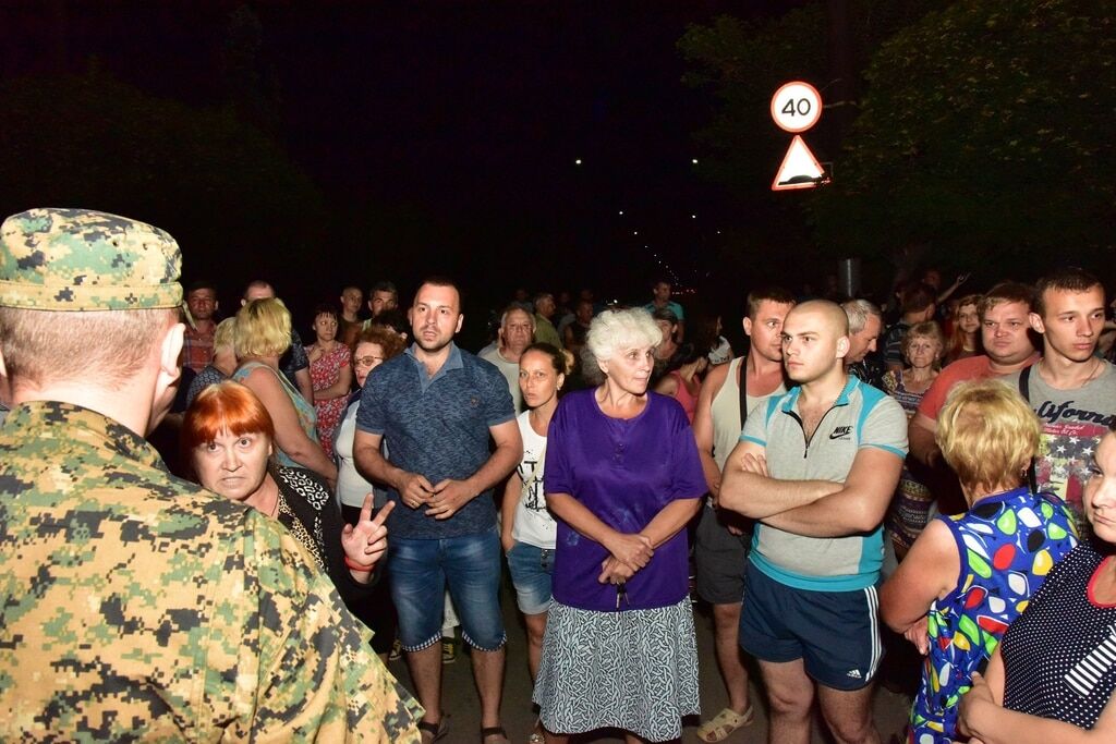 У Торецькому п'яні місцеві жителі блокували рух сил АТО - Аброськін