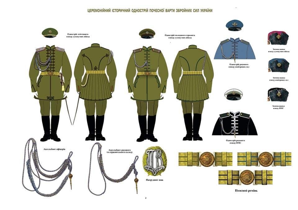 Обновка: журналист опубликовал эскизы новой формы украинской армии