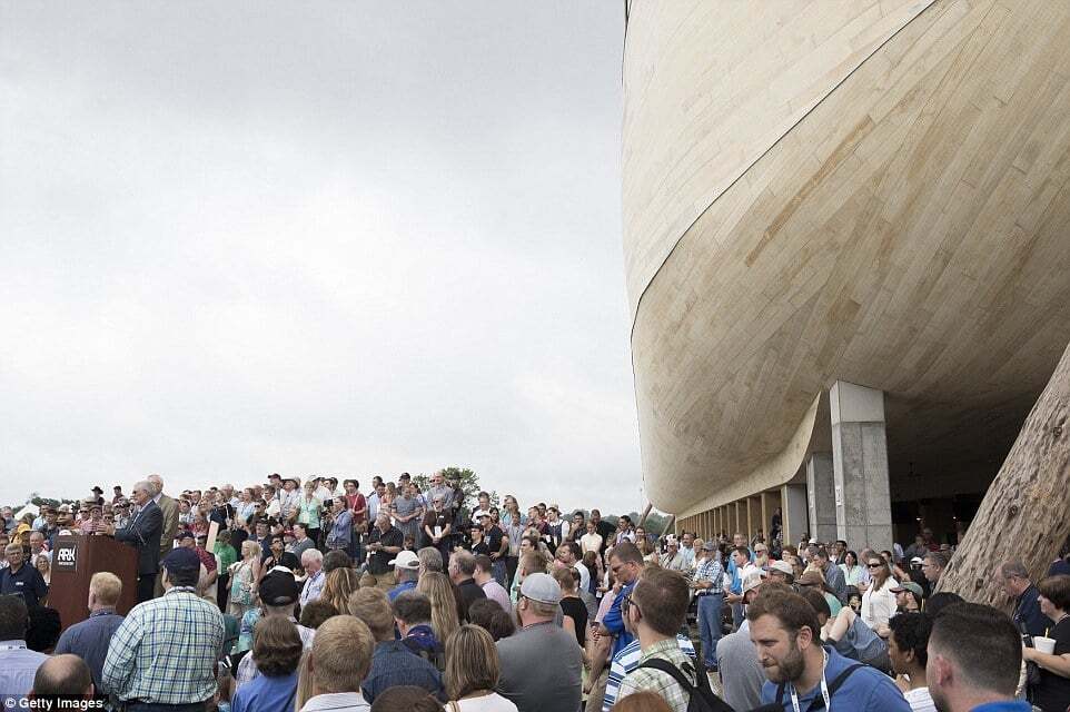 В Кентукки построили гигантский Ноев ковчег стоимостью в $100 млн. Опубликованы фото, видео