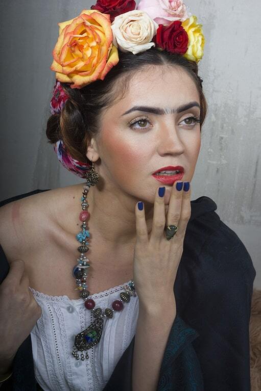 Оля Цибульская примерила образ легендарной Фриды Кало