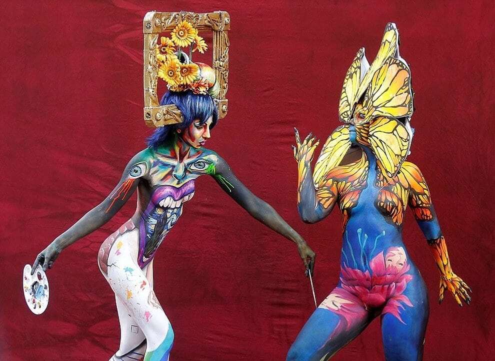 В Австрии прошел Всемирный фестиваль бодиарта: красочные фото