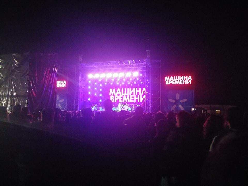Андрей Макаревич с группой "Машина времени" выступил в Киеве
