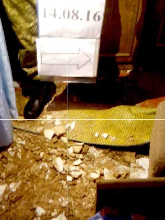 Прямое попадание: в Зайцево мина повредила частный дом