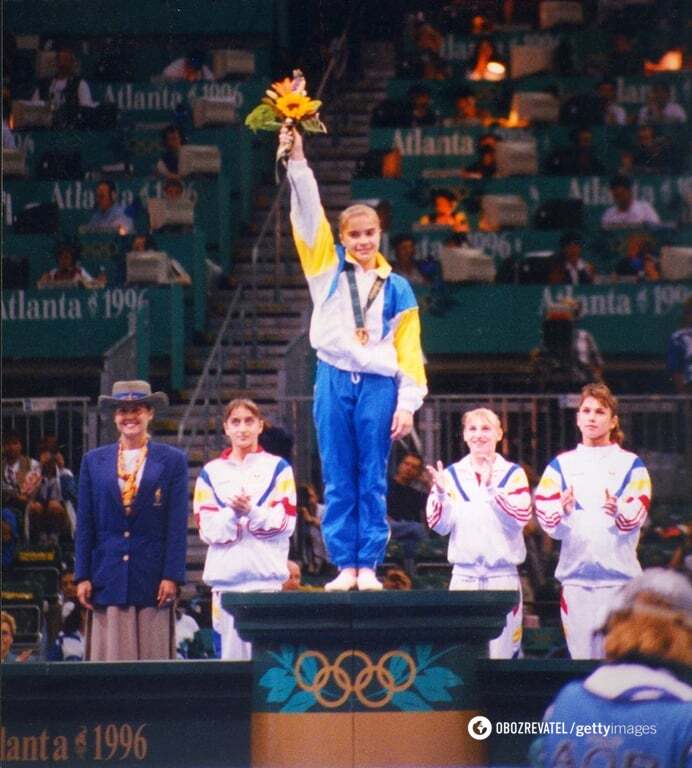 Украинской гимнастке стоя аплодировал Клинтон, а фанаты из США забрали кусок ковра: как изменилась Подкопаева в свои 45