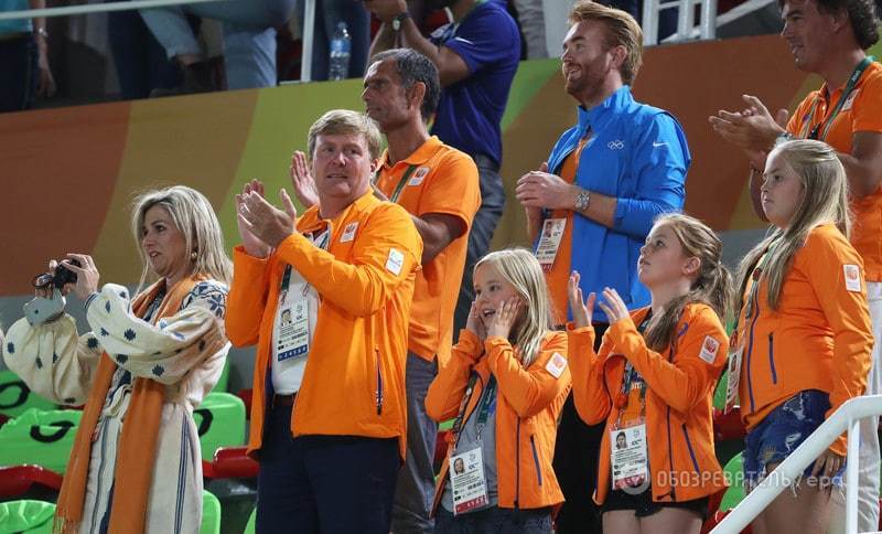 Королева Нидерландов в платье-вышиванке посетила Олимпиаду в Рио: фотофакт