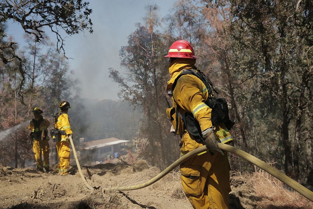 Калифорнию охватили масштабные лесные пожары, сгорели сотни домов. Фото- и видеофакт