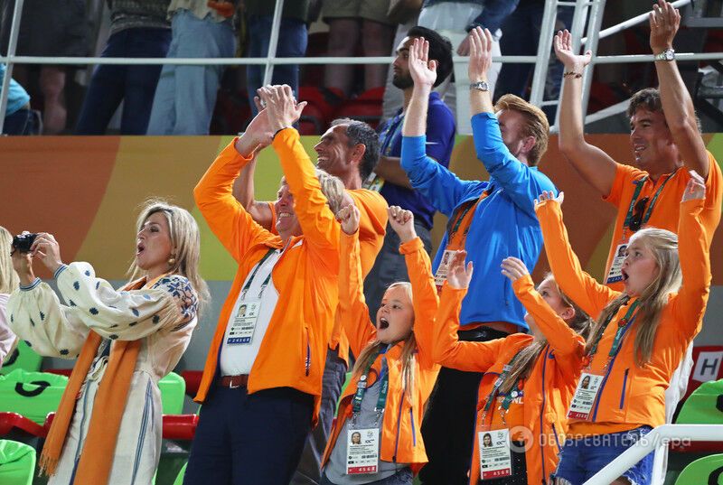 Королева Нидерландов в платье-вышиванке посетила Олимпиаду в Рио: фотофакт
