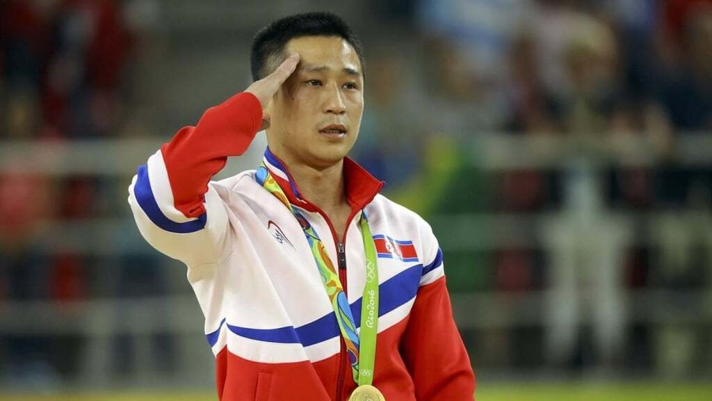 Олімпіада-2016: вболівальників спантеличило дивне фото чемпіона з Північної Кореї