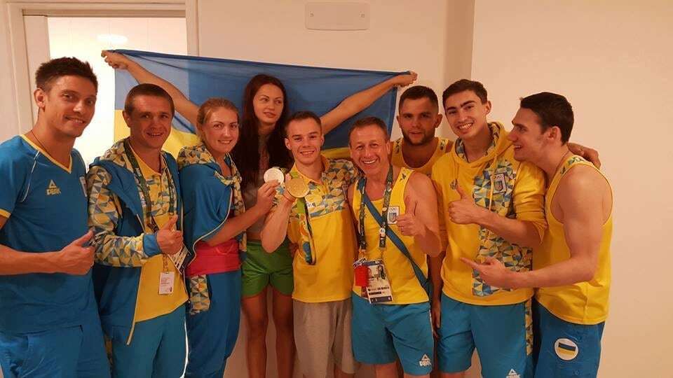 Олимпиада-2016: в сети показали, как в сборной Украины отметили "золото" Верняева - яркие фото