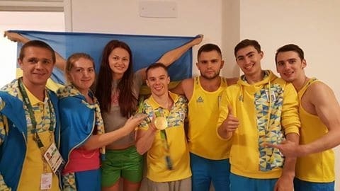 Олімпіада-2016: в мережі показали, як у збірній України святкували "золото" Верняева