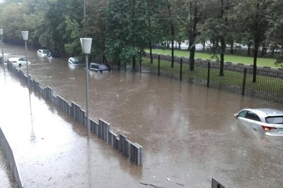 Москву знову затопило 