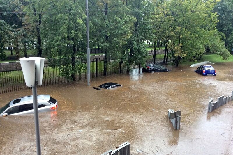 Москву знову затопило 