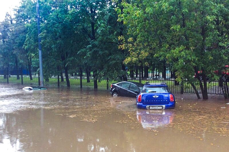 Москву знову затопило 