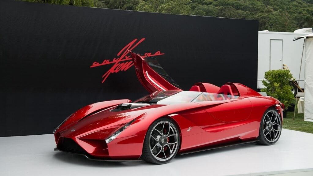 Дизайнер Ferrari Enzo представил суперкар с карбоновым кузовом: фотофакт