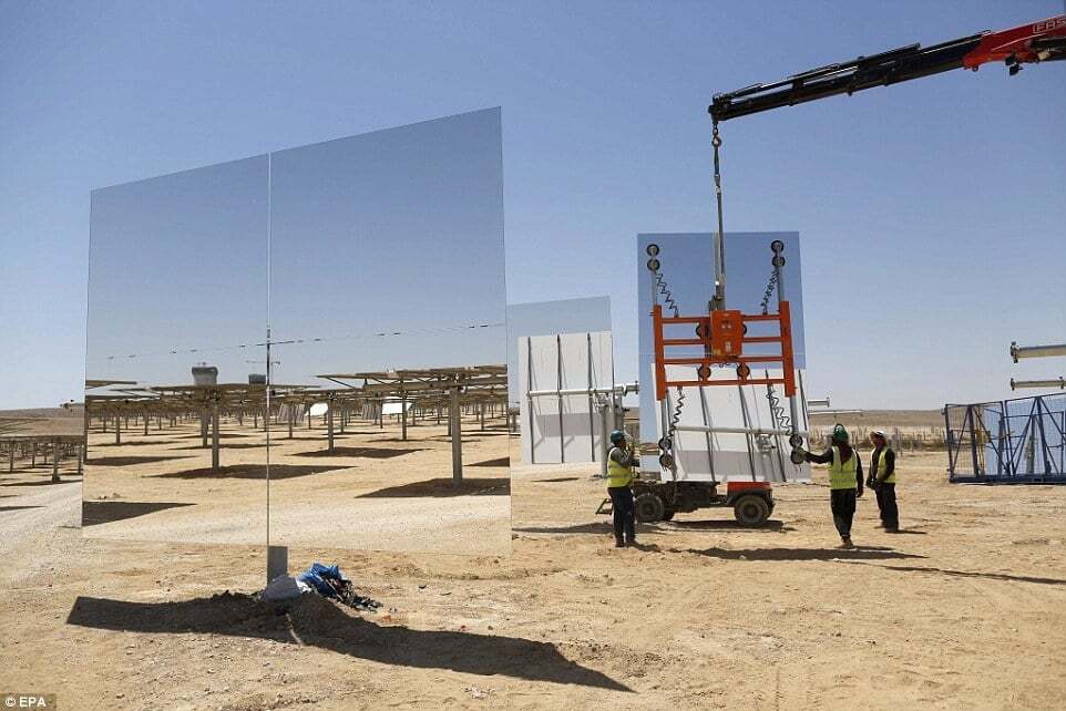 В Израиле построят самую высокую в мире башню для солнечной электростанции: поразительные фото