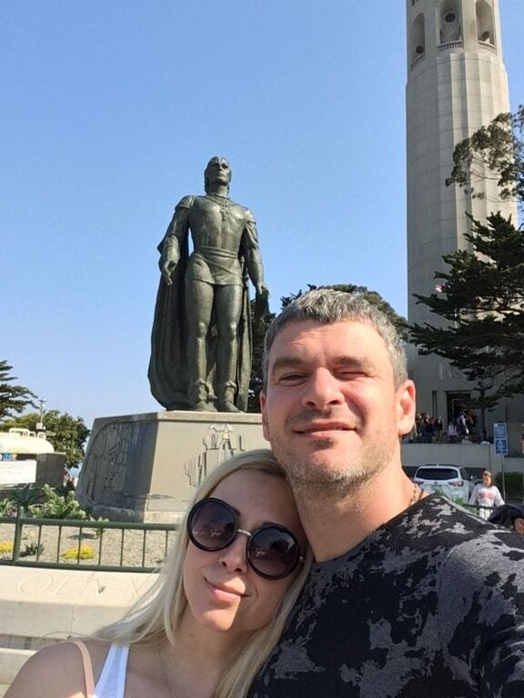 Тоня Матвиенко и Арсен Мирзоян покорили Сан-Франциско: опубликованы фото