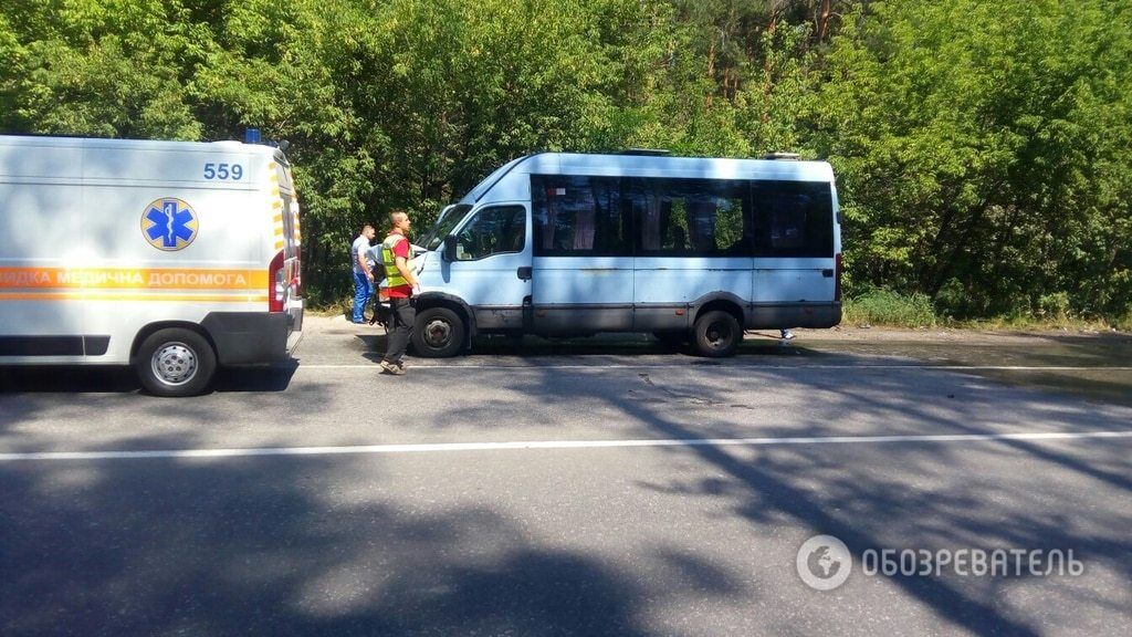 З'явилися фото жахливої аварії на Гостомельській трасі під Києвом