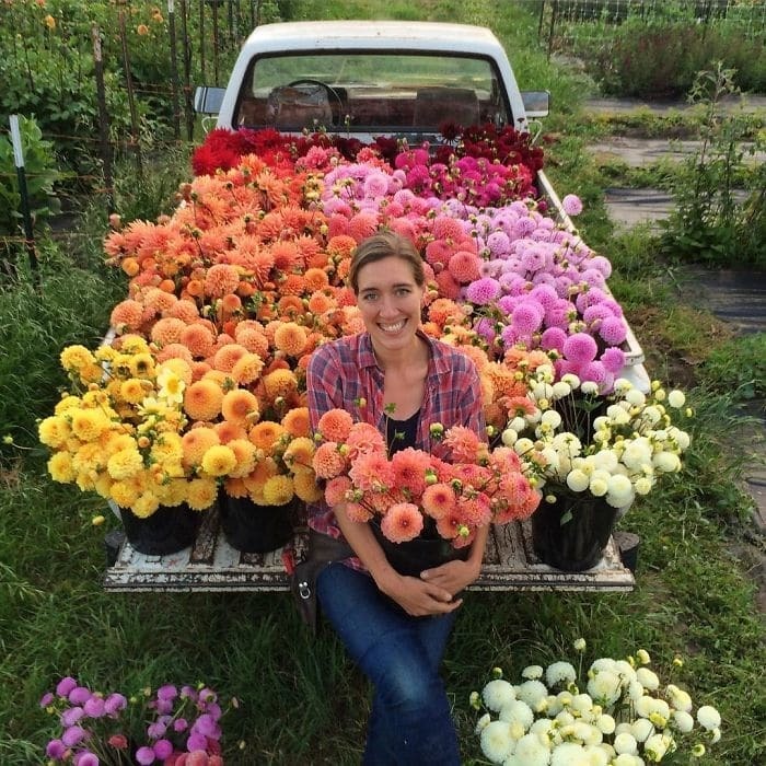 Цветочный рай: удивительные фото из жизни американской флористки