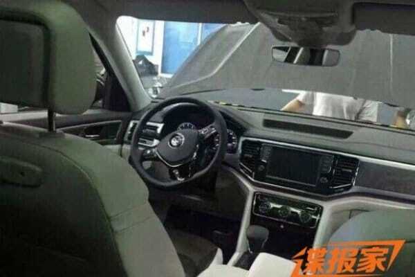 Появились снимки семиместного кроссовера Volkswagen без камуфляжа: фотофакт