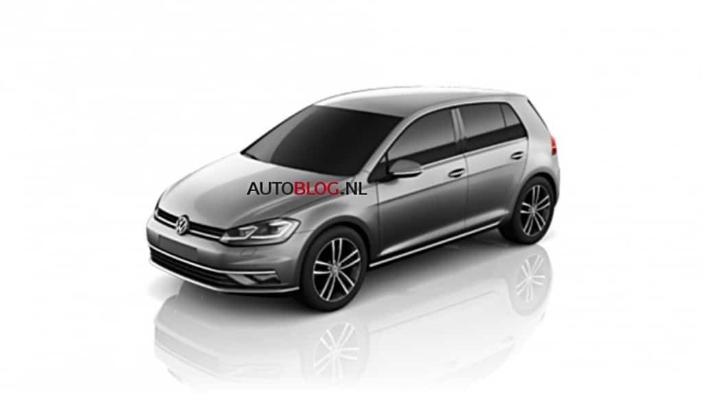В сети появились первые снимки Volkswagen Golf 2017 модельного года: фотофакт
