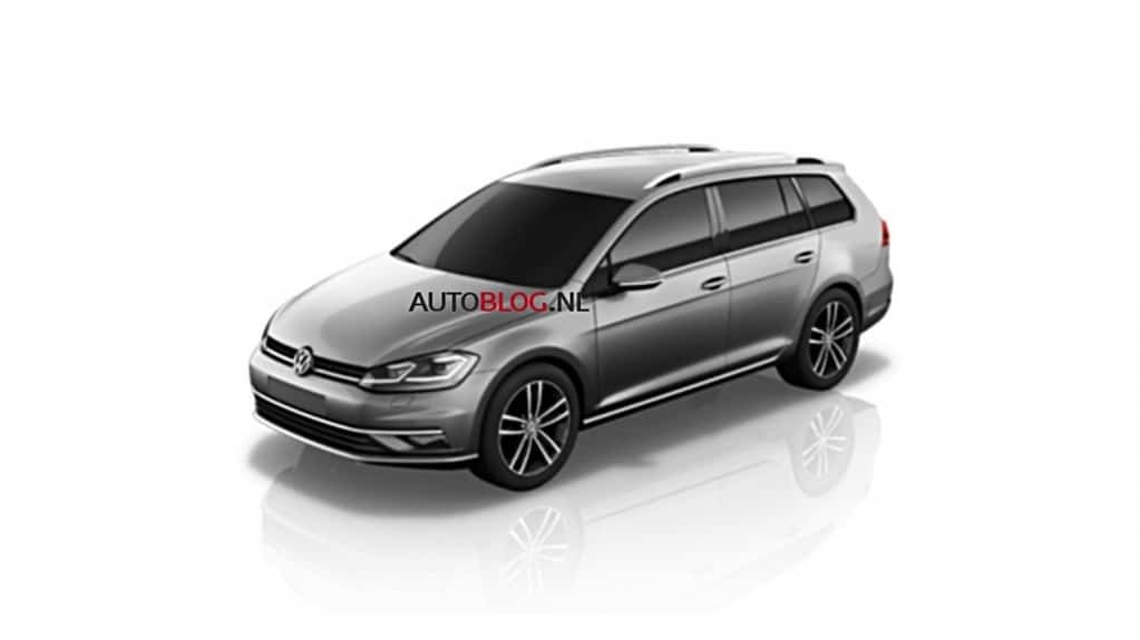 В сети появились первые снимки Volkswagen Golf 2017 модельного года: фотофакт