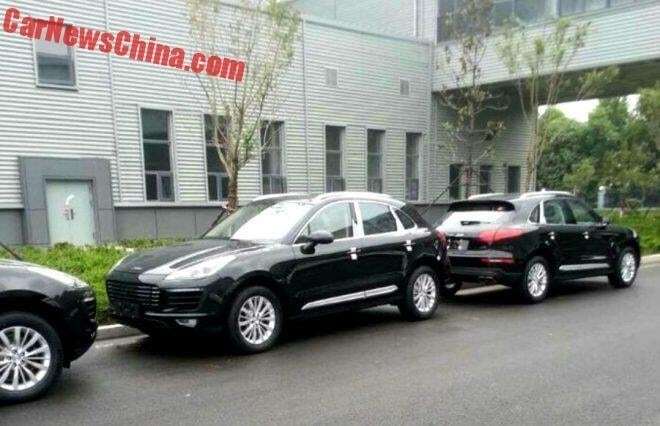 Клон Porsche Macan: в сети появились новые снимки китайского кроссовера Zotye SR8