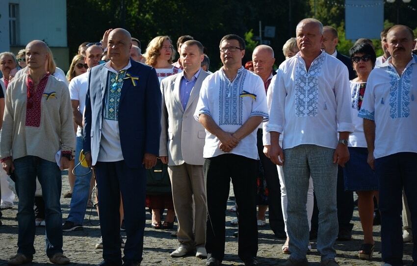 Москаль показав, як Ужгород зустрів День Незалежності