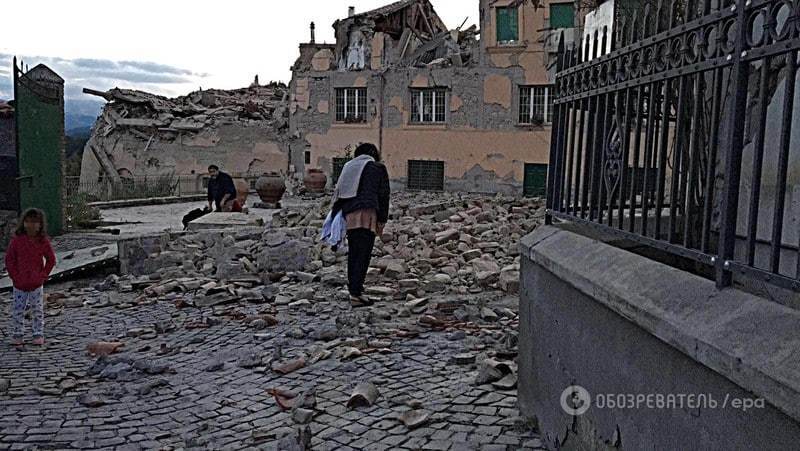 Итальянские города в руинах: подробности ужасных землетрясений, фото и видео