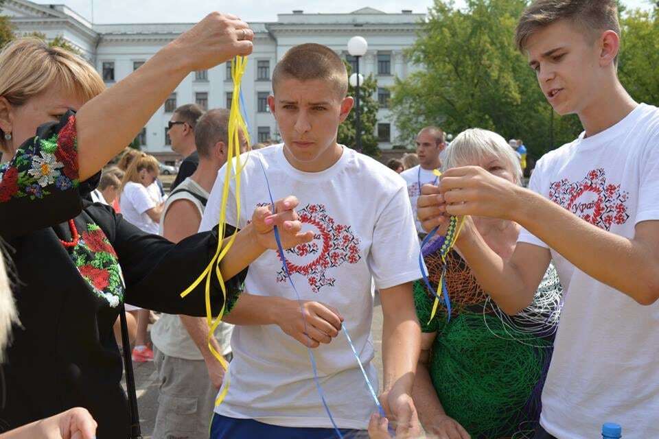 Прапори і патріотична хода: звільнений Краматорськ відсвяткував День Незалежності